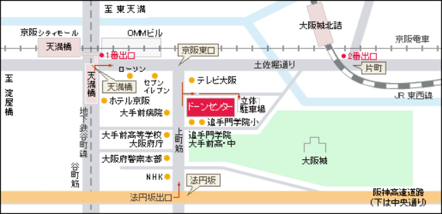 マップ 大阪
